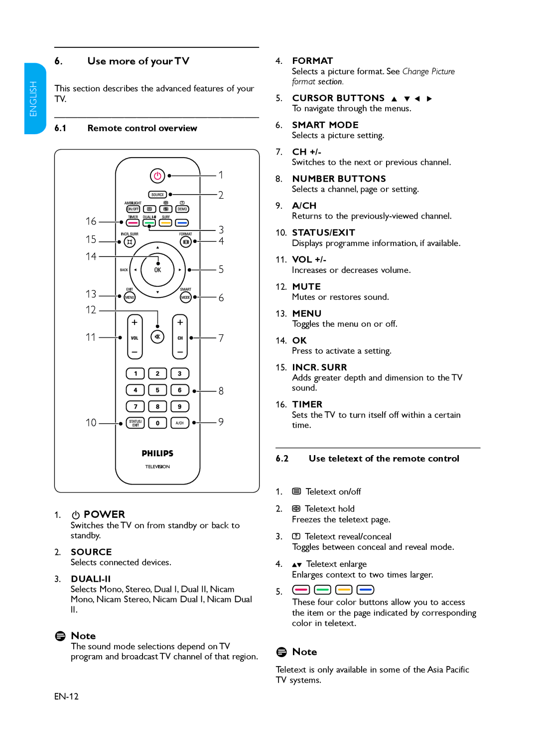 Philips 37PFL3403 user manual Use more of your TV 