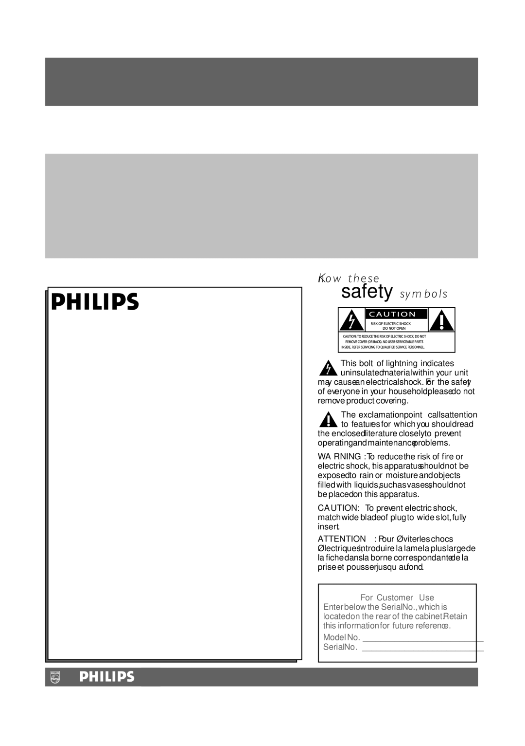 Philips 37PFL7342 user manual Proof of Purchase Product Safety Additional Benefits, Notification Product Ownership 