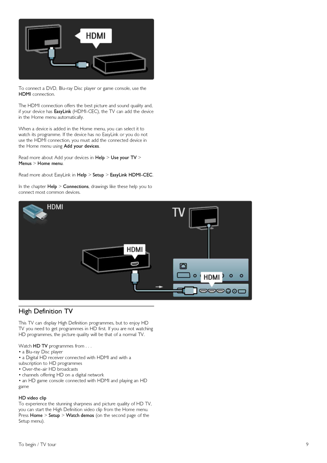 Philips 46PFL860SH, 37PFL860SH, 32PFL860sH, 52PFL860SH, 40PFL860SH manual High Definition TV 