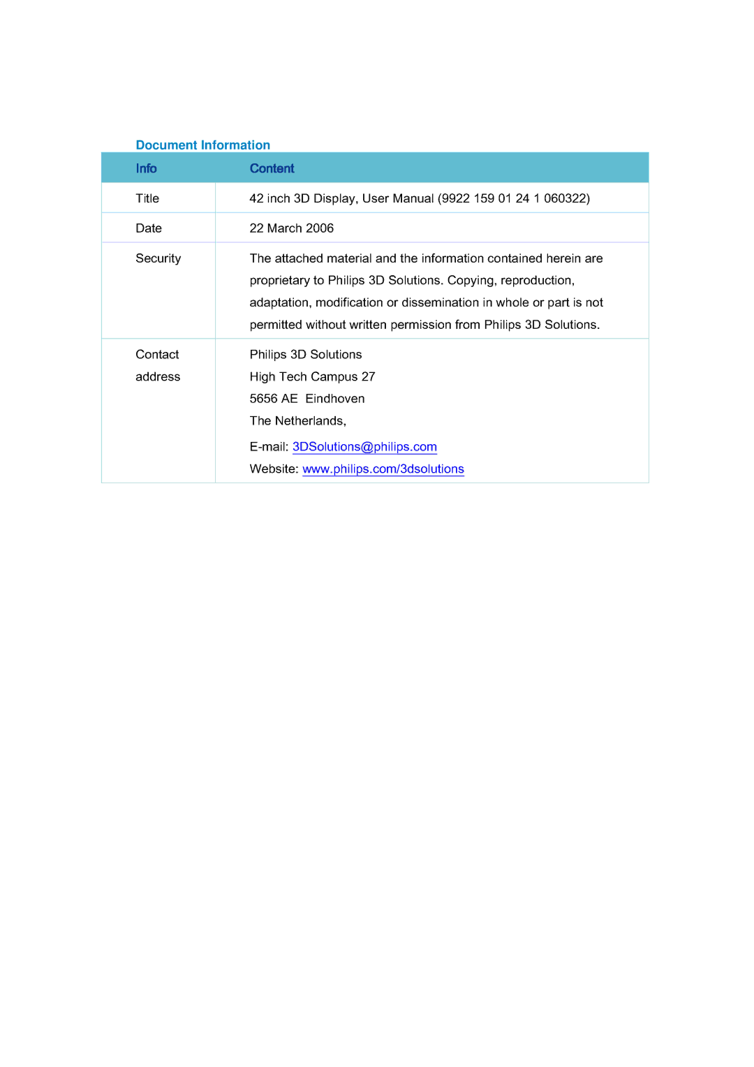 Philips 42-3DW601/00, 42-3DC601/00, 42-3DC602/00, 42-3DW602/00 user manual Reproduction, Netherlands 