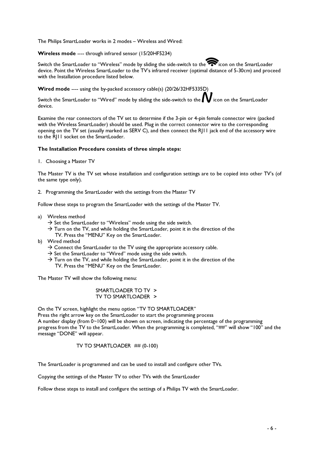 Philips 42HF9320A manual Installation Procedure consists of three simple steps 