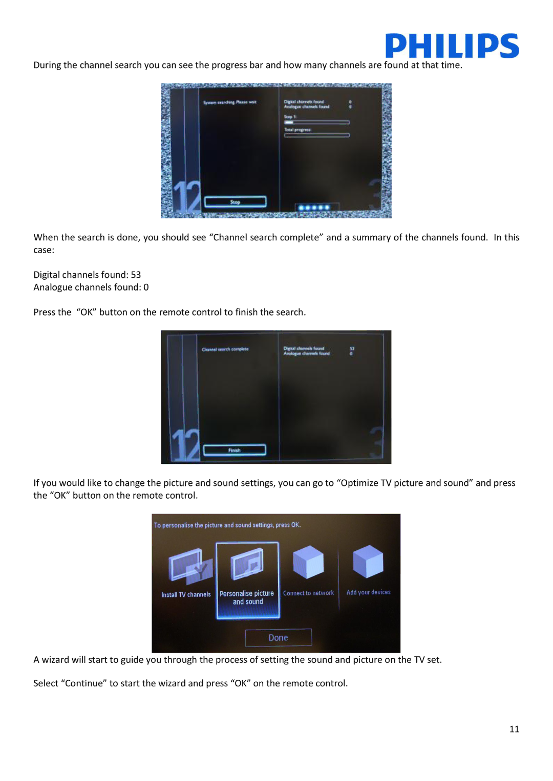 Philips 42HFL5007D/10, 32HFL5007D/10, 47HFL5007D/10, 55HFL5007D/10 installation manual 