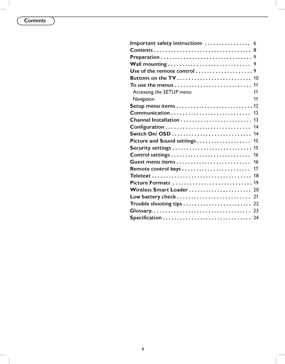 Philips 32HFL5530, 42HFL5580 user manual 