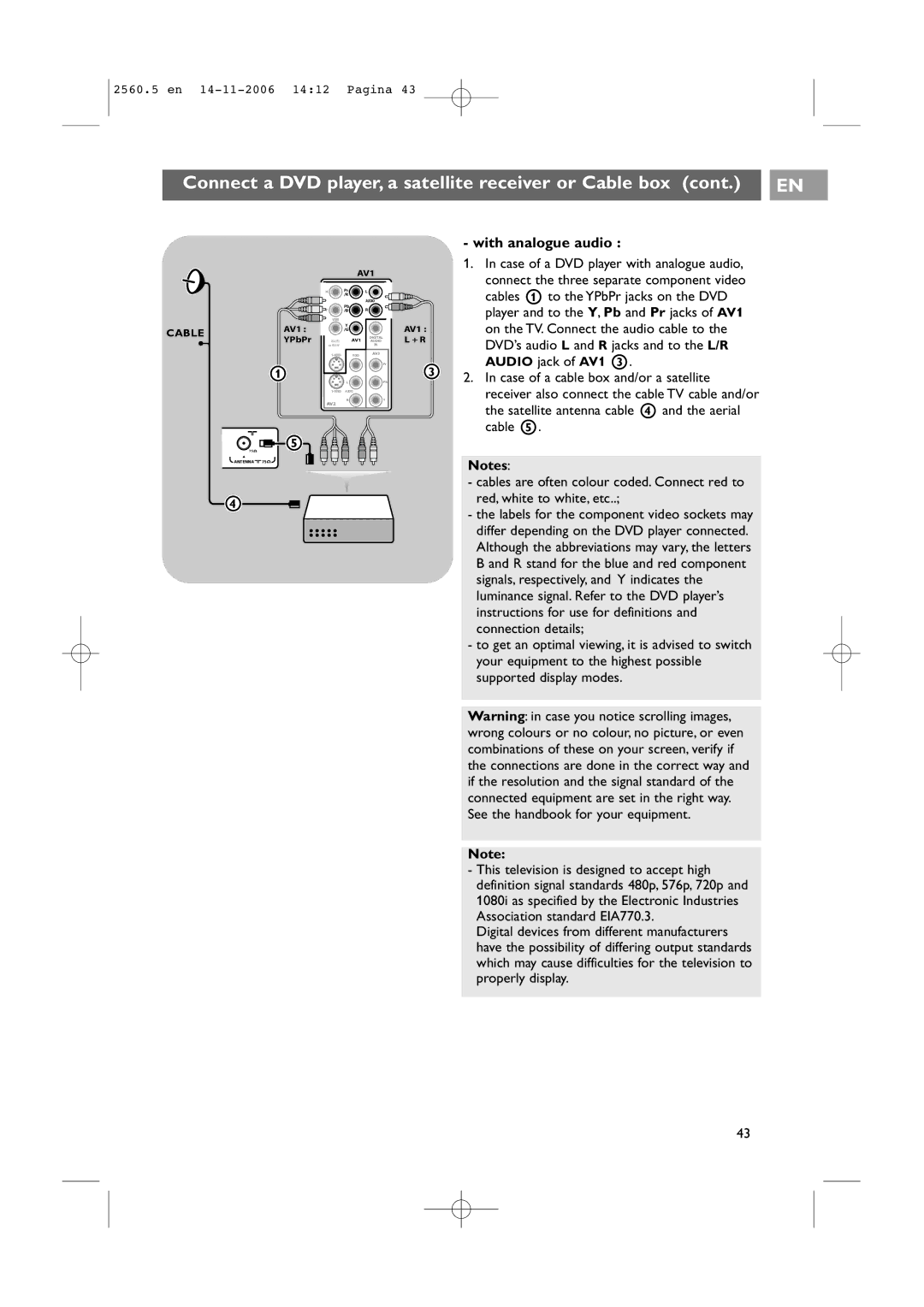 Philips 32-37-42PF9531/93, 42PF9541/93 user manual With analogue audio 