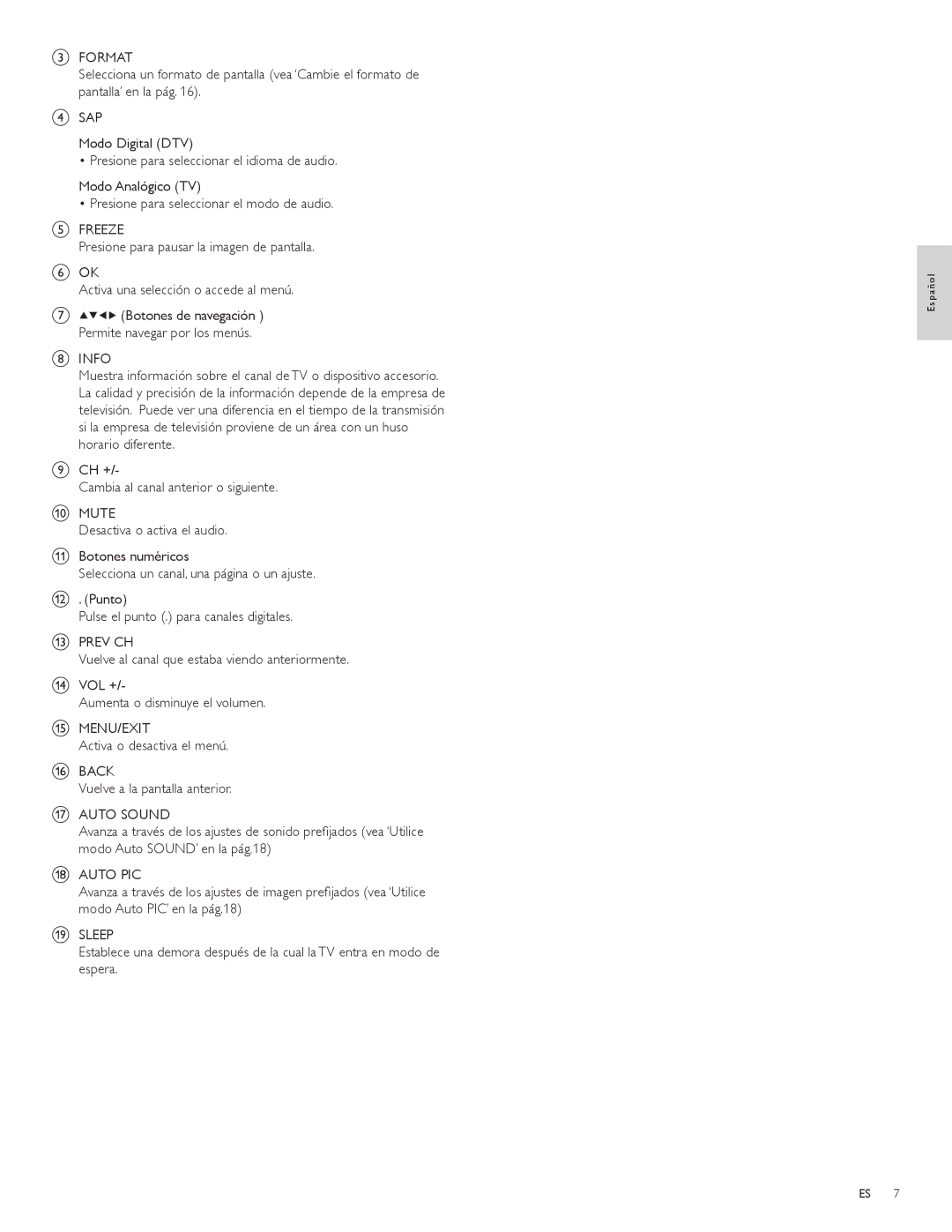 Philips 32PFL3504D, 42PFL3704D user manual Info 