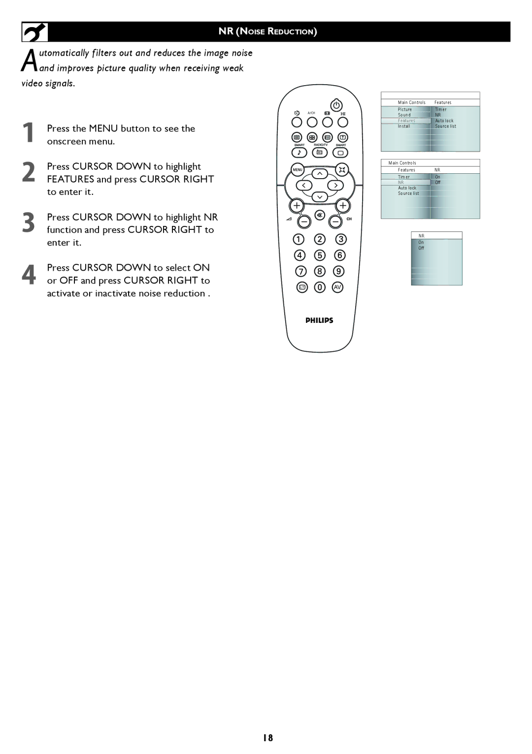 Philips 42TA1800, 37TA1800 user manual Video signals 