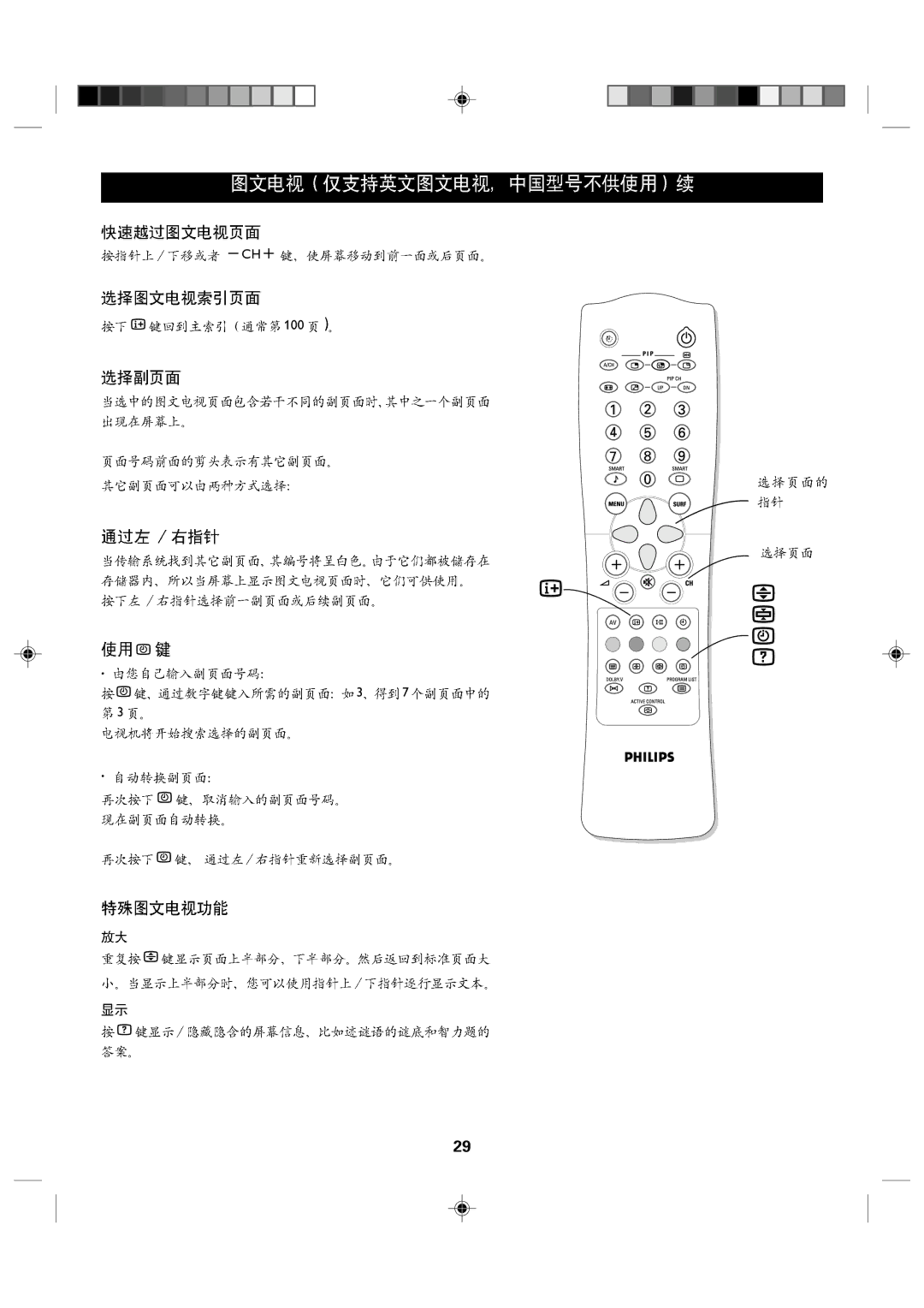 Philips 46PP8621 manual Ch+ 