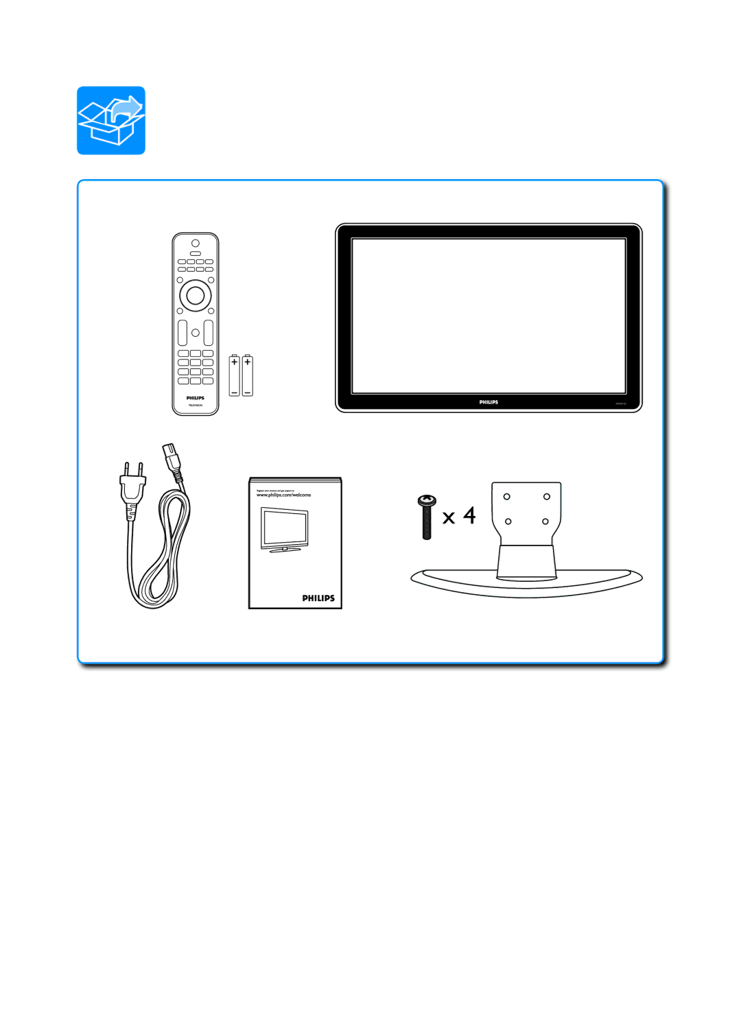 Philips 32PFL3409/98, 47PFL3609/98, 42PFL3609/98 manual 