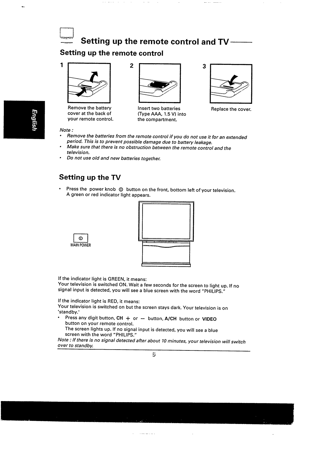 Philips 48PP9103/05 manual 