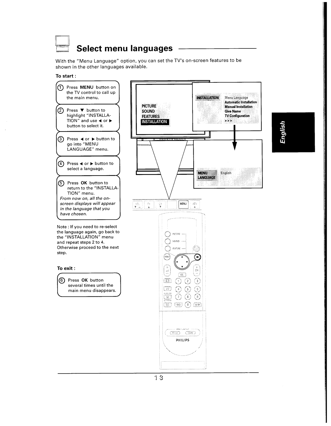 Philips 48UP910 manual 