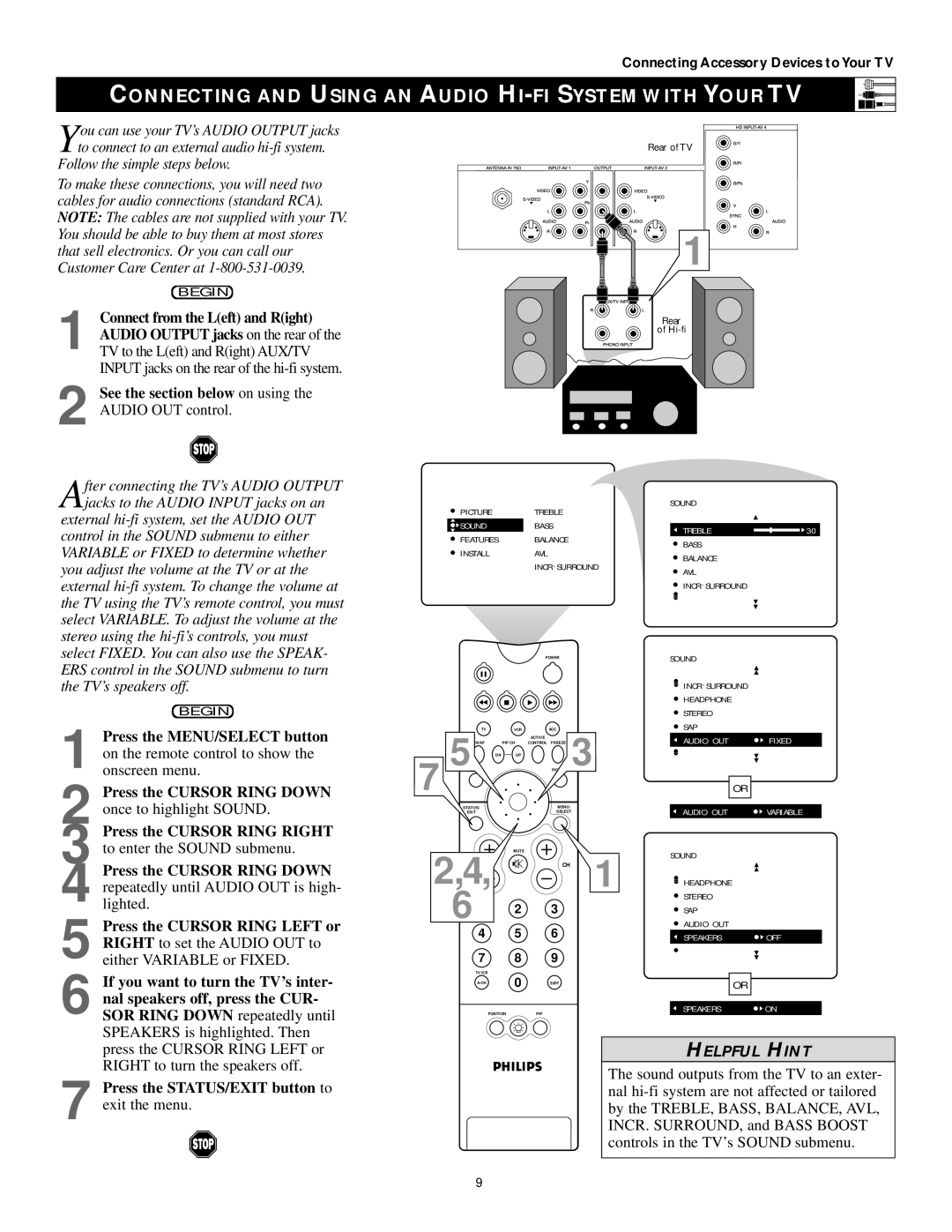 Philips 50PP 9202, 60PP9202, 43PP9202 manual Rlaudio 