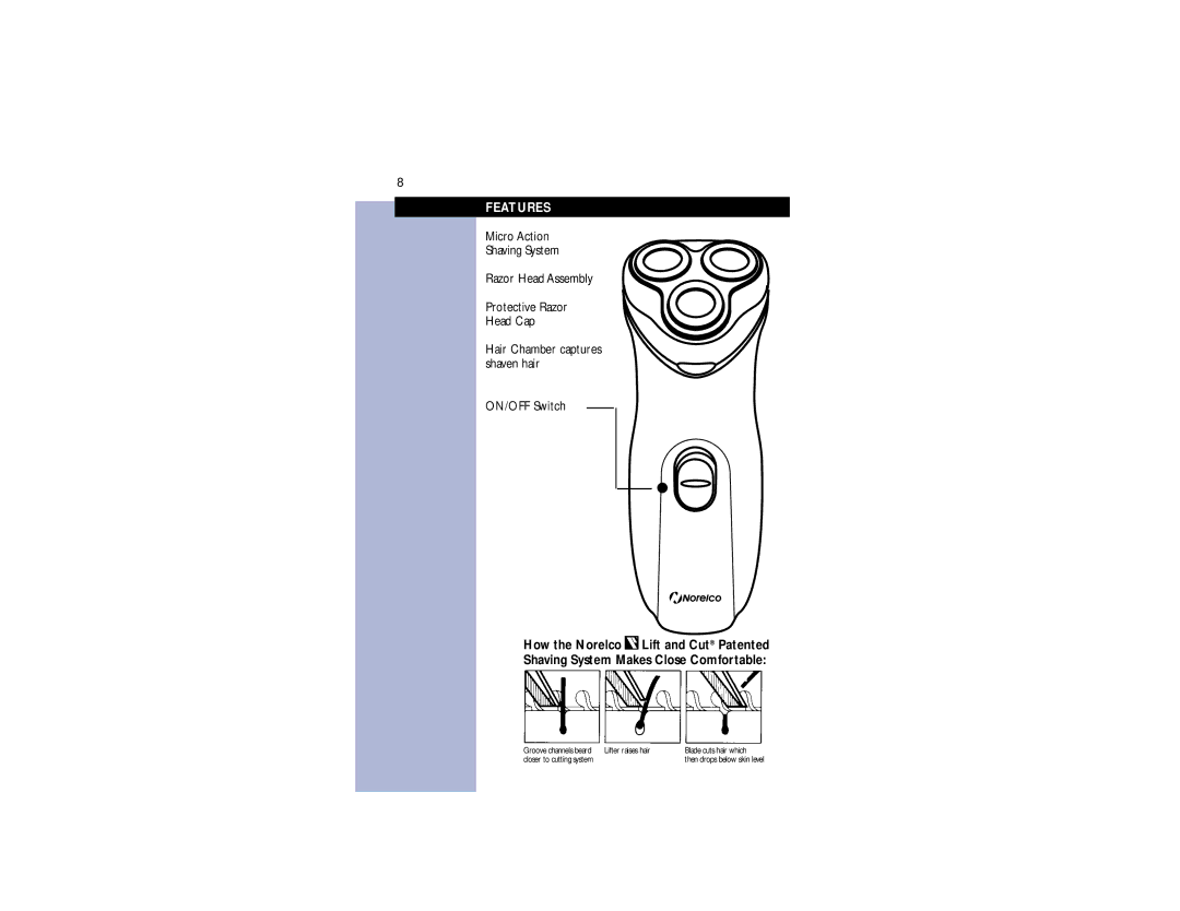 Philips 5426XL manual Features 