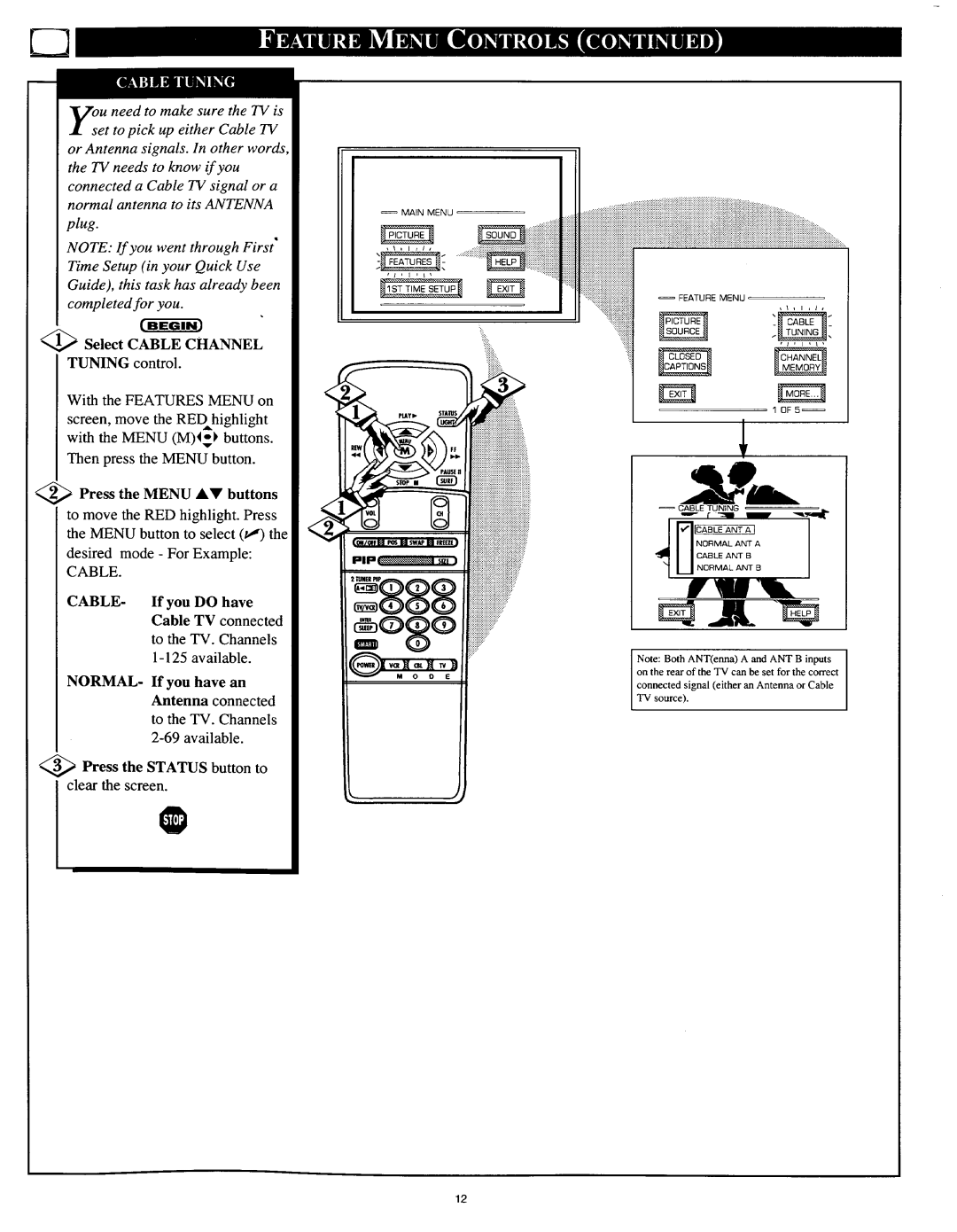 Philips 54XP43C/37 manual 