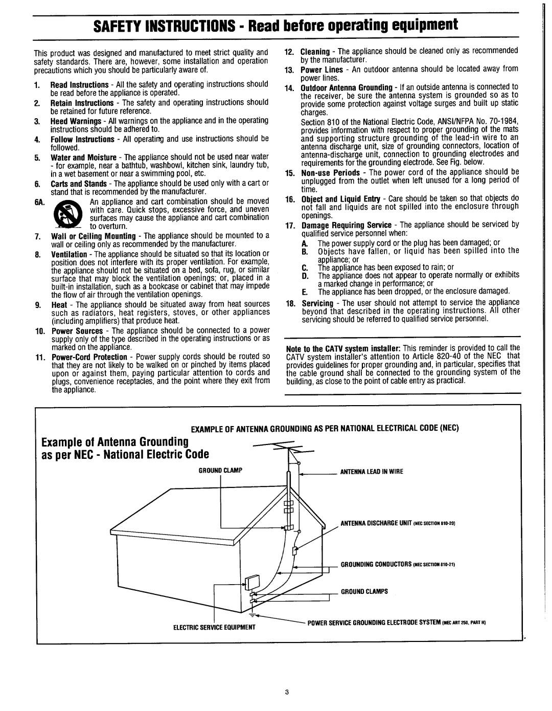 Philips 54XP43C/37 manual 