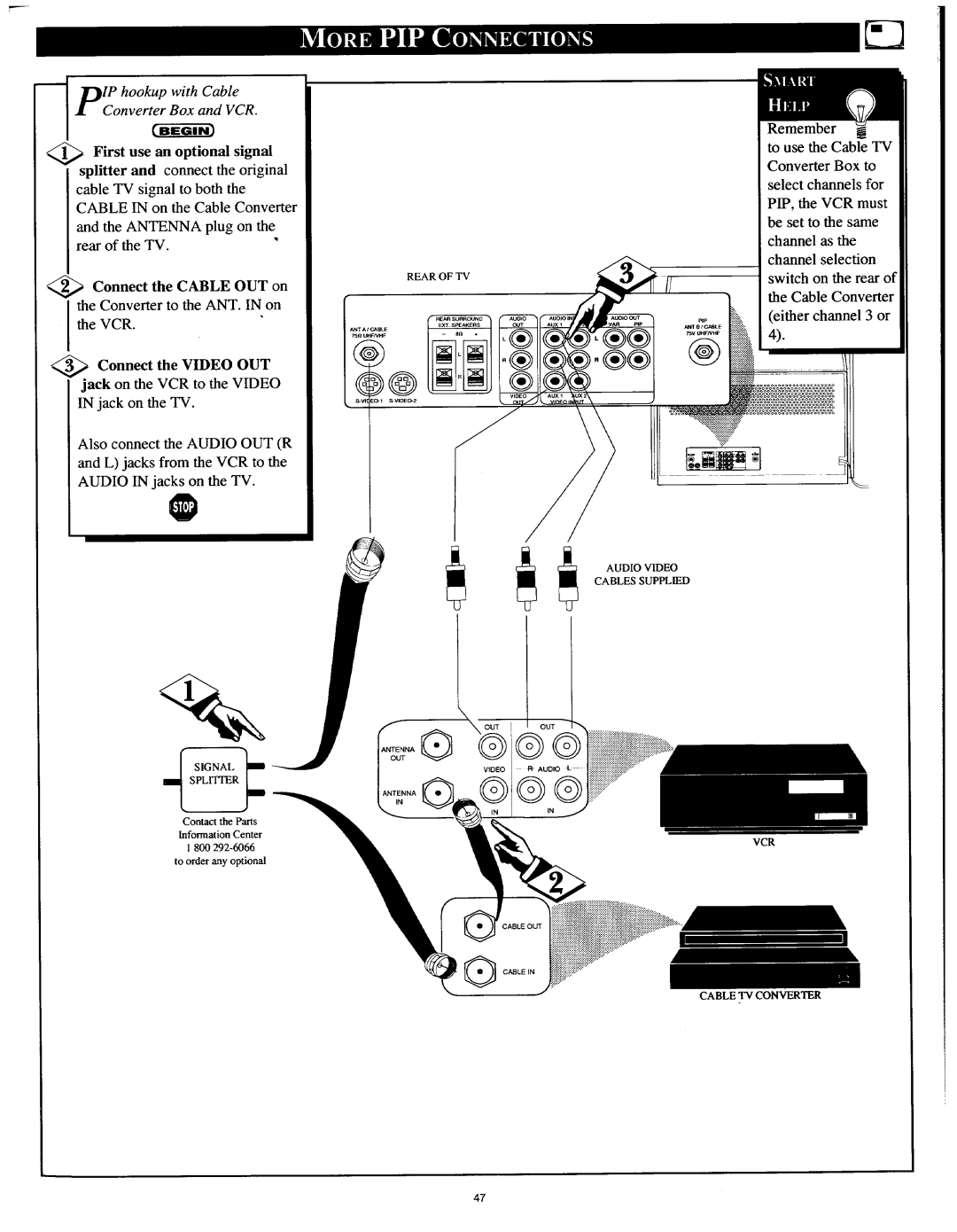 Philips 54XP43C/37 manual 