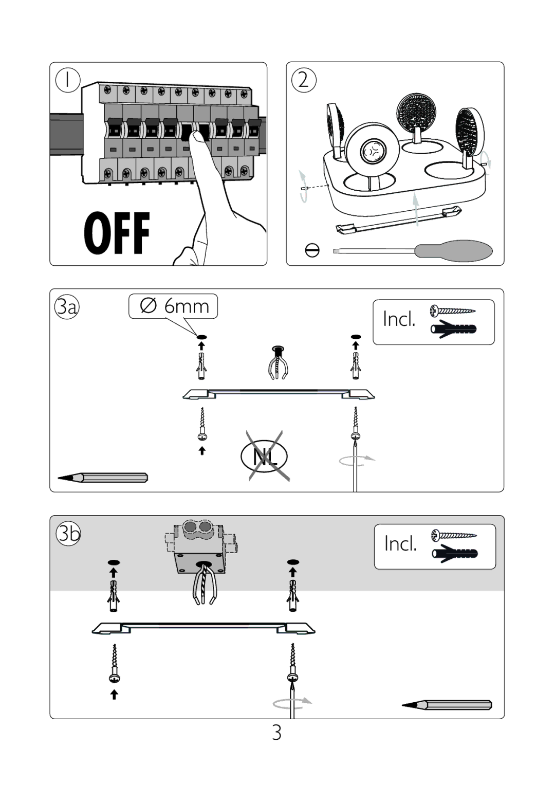 Philips 57914, 57916 user manual 6mm 