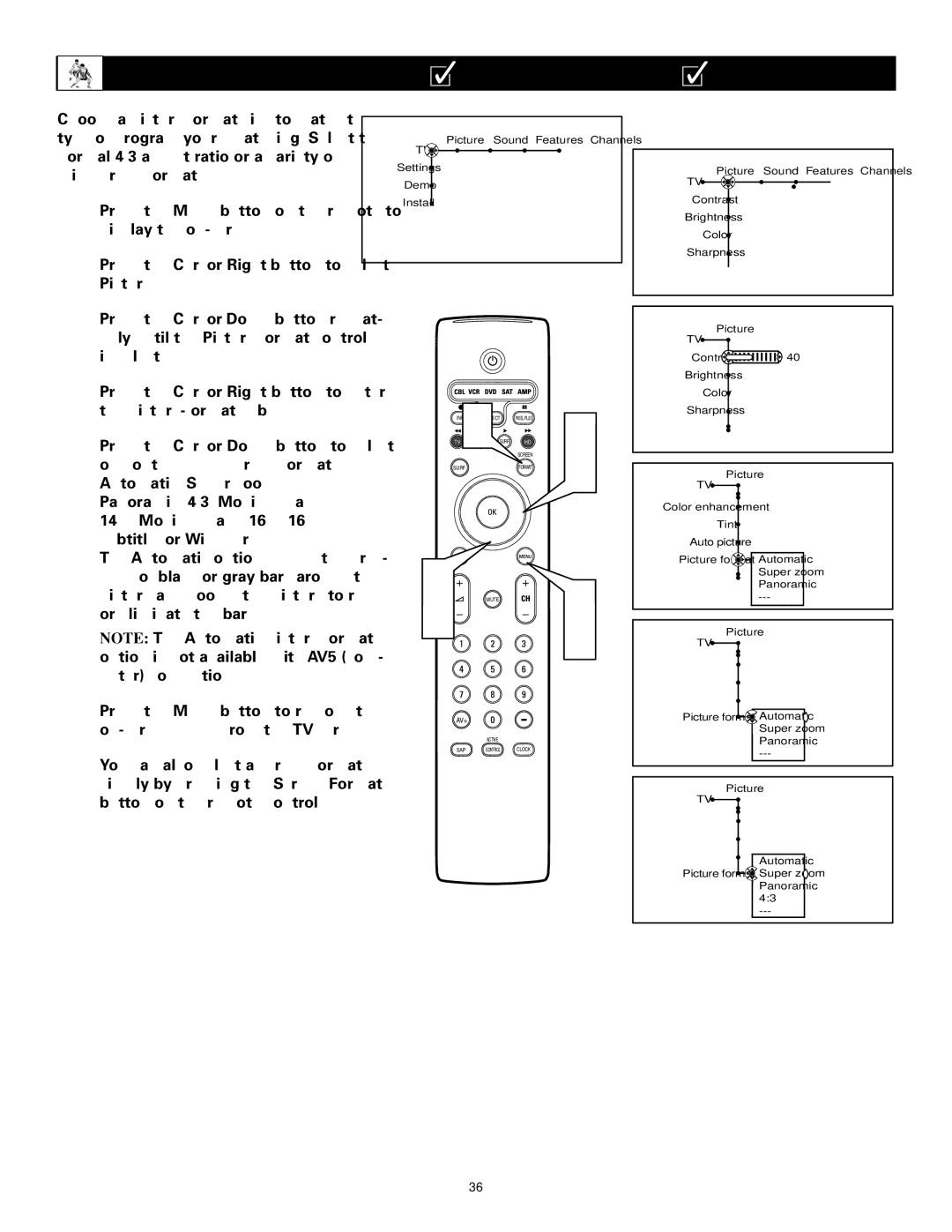 Philips 62PL9774, 55PL9774 setup guide Auto 