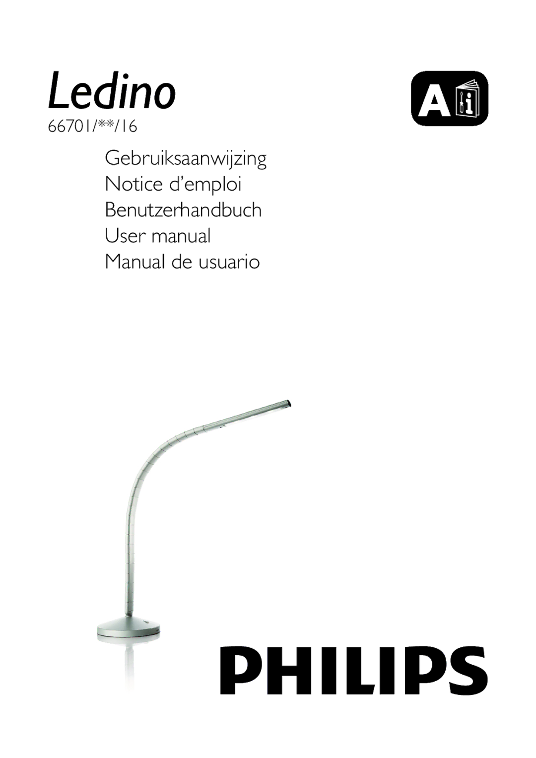 Philips 66701/30/16 user manual Ledino 