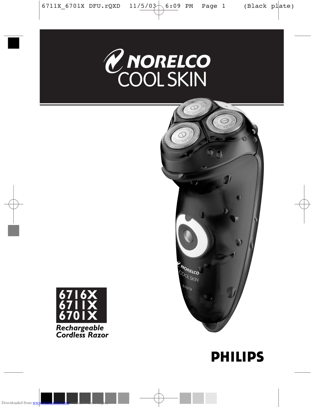 Philips manual 6716X 6711X 6701X 