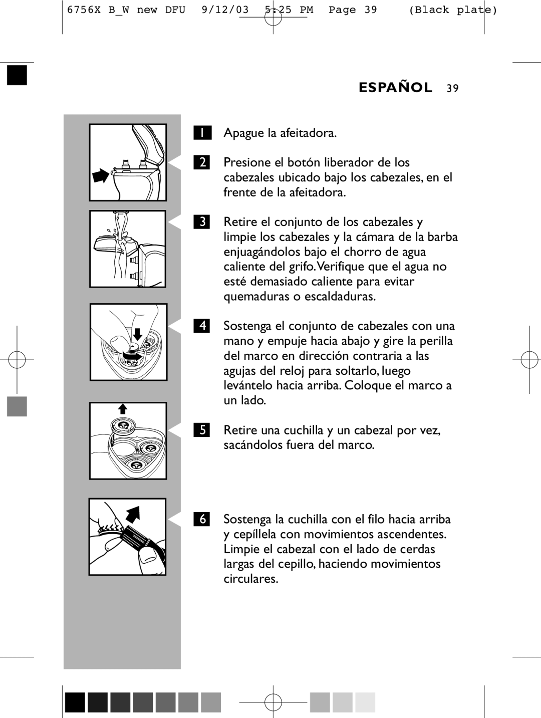 Philips 6756 X manual Español 