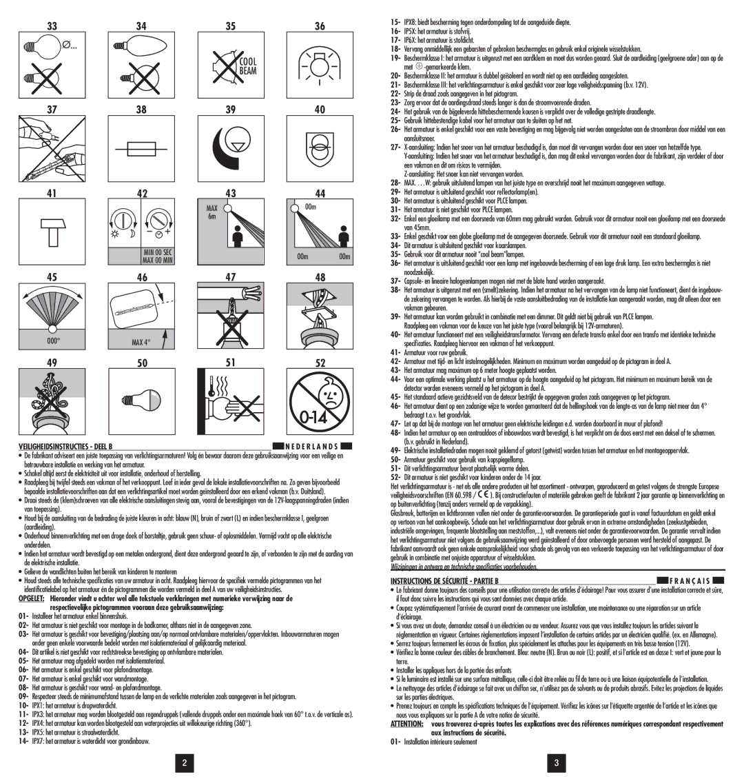 Philips 69165/31 Strip de draad zoals aangegeven in het pictogram, Aansluiting Het snoer kan niet vervangen worden, 00m 