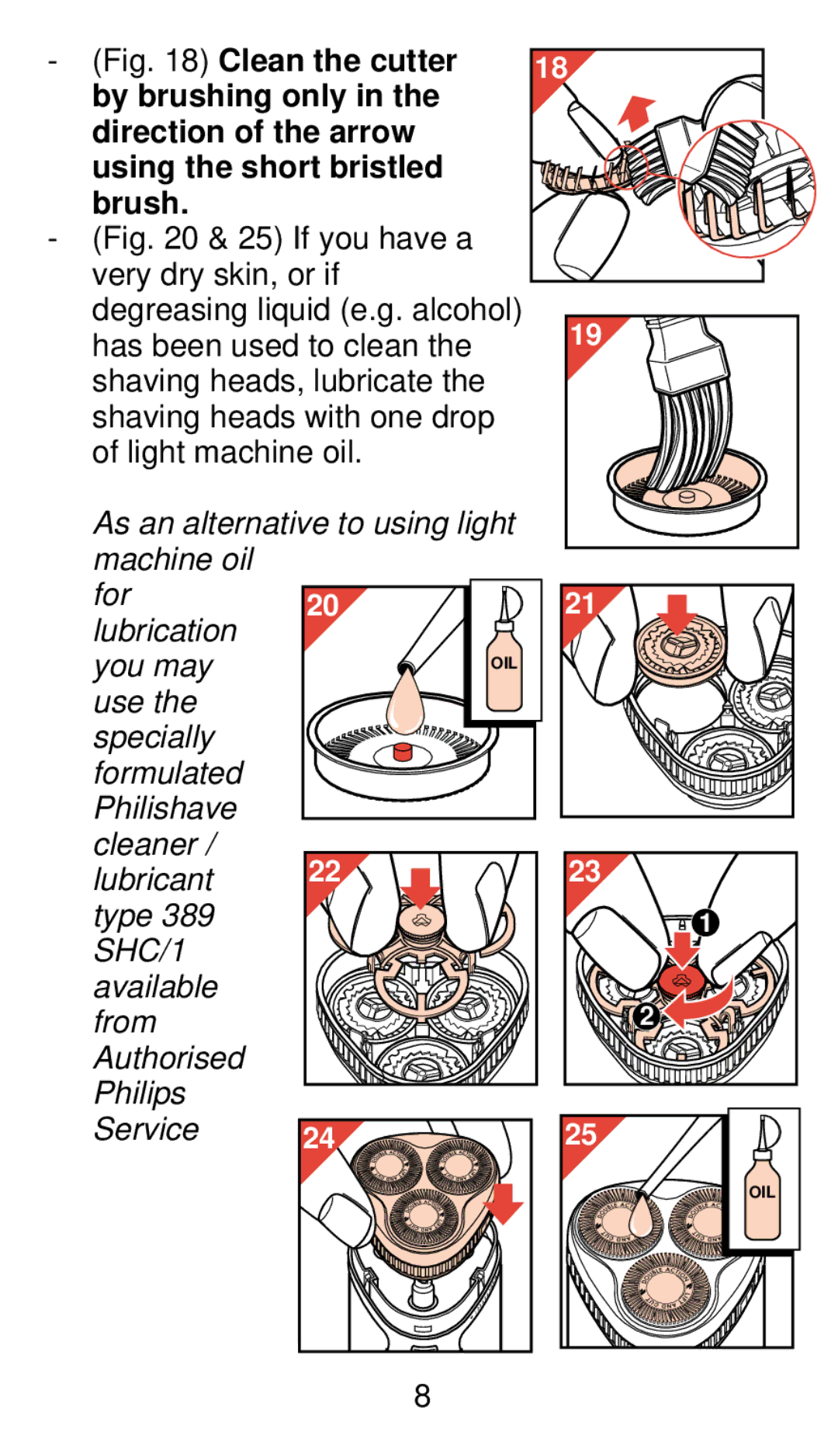 Philips 775 manual SHC/1 