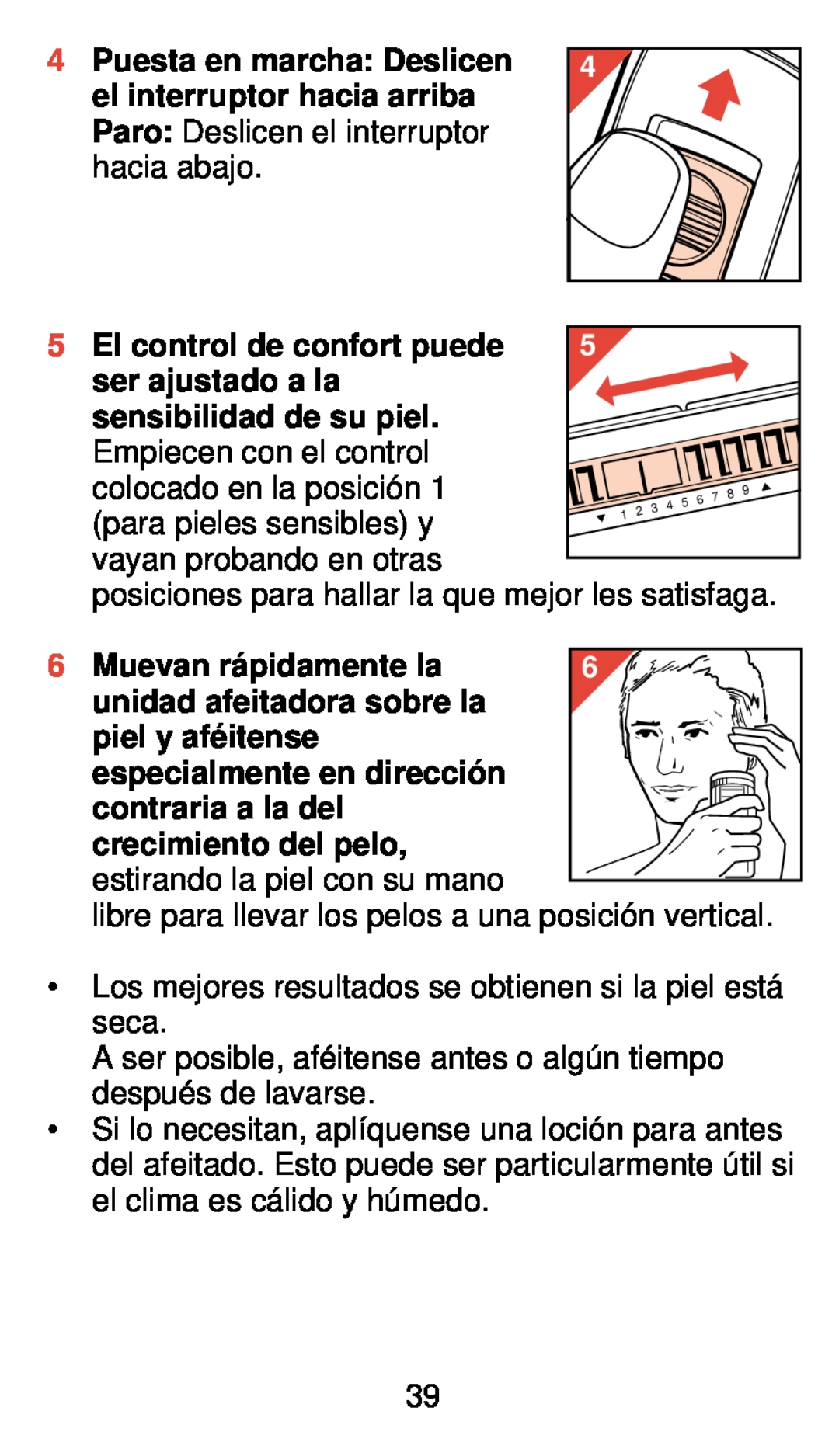 Philips 775 manual El control de confort puede 
