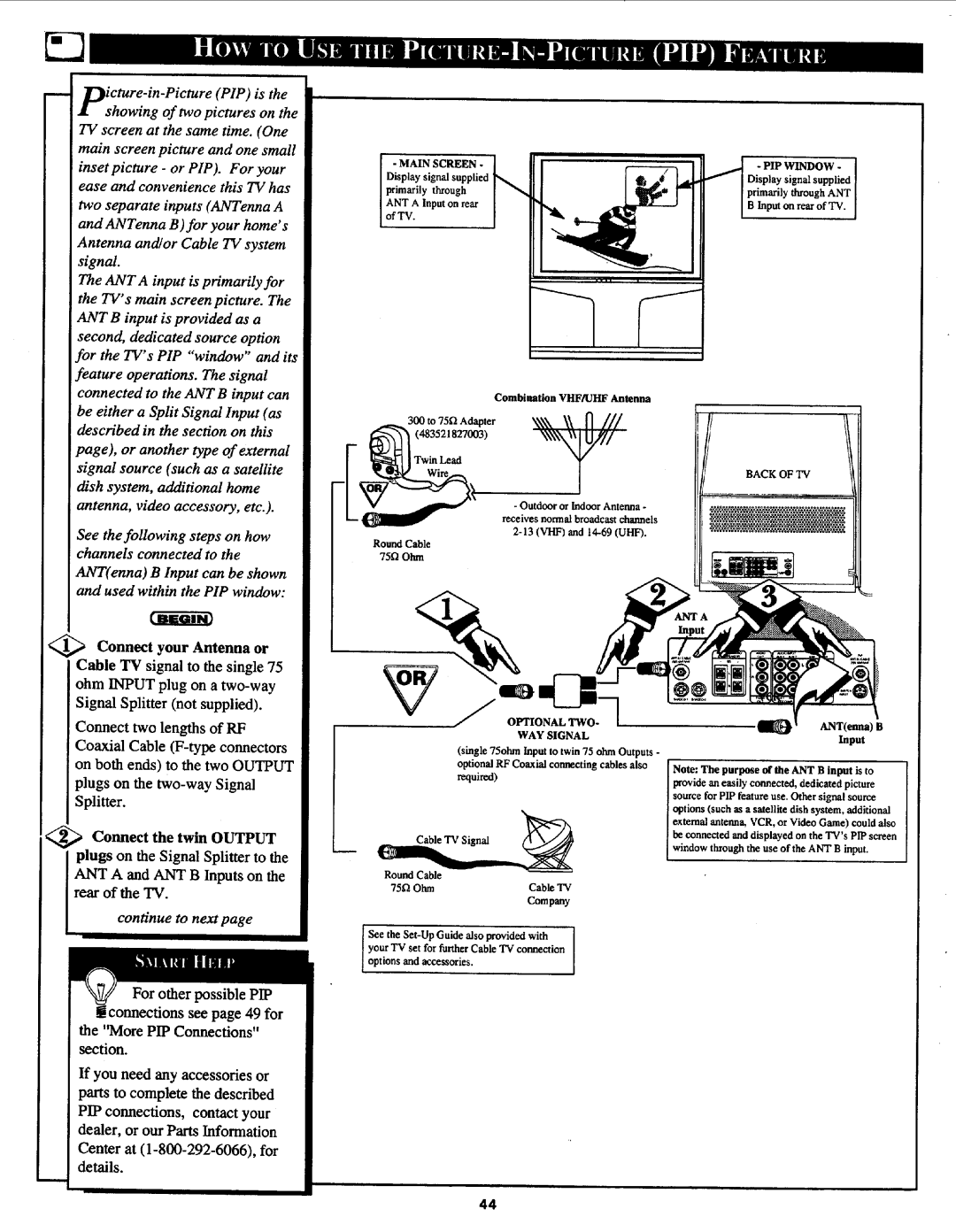 Philips 7P5441C199 manual 