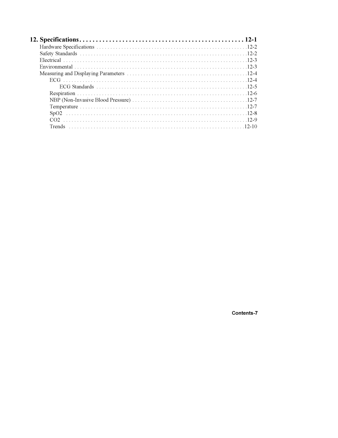 Philips 862474, 862478 manual Specifications, Contents-7 