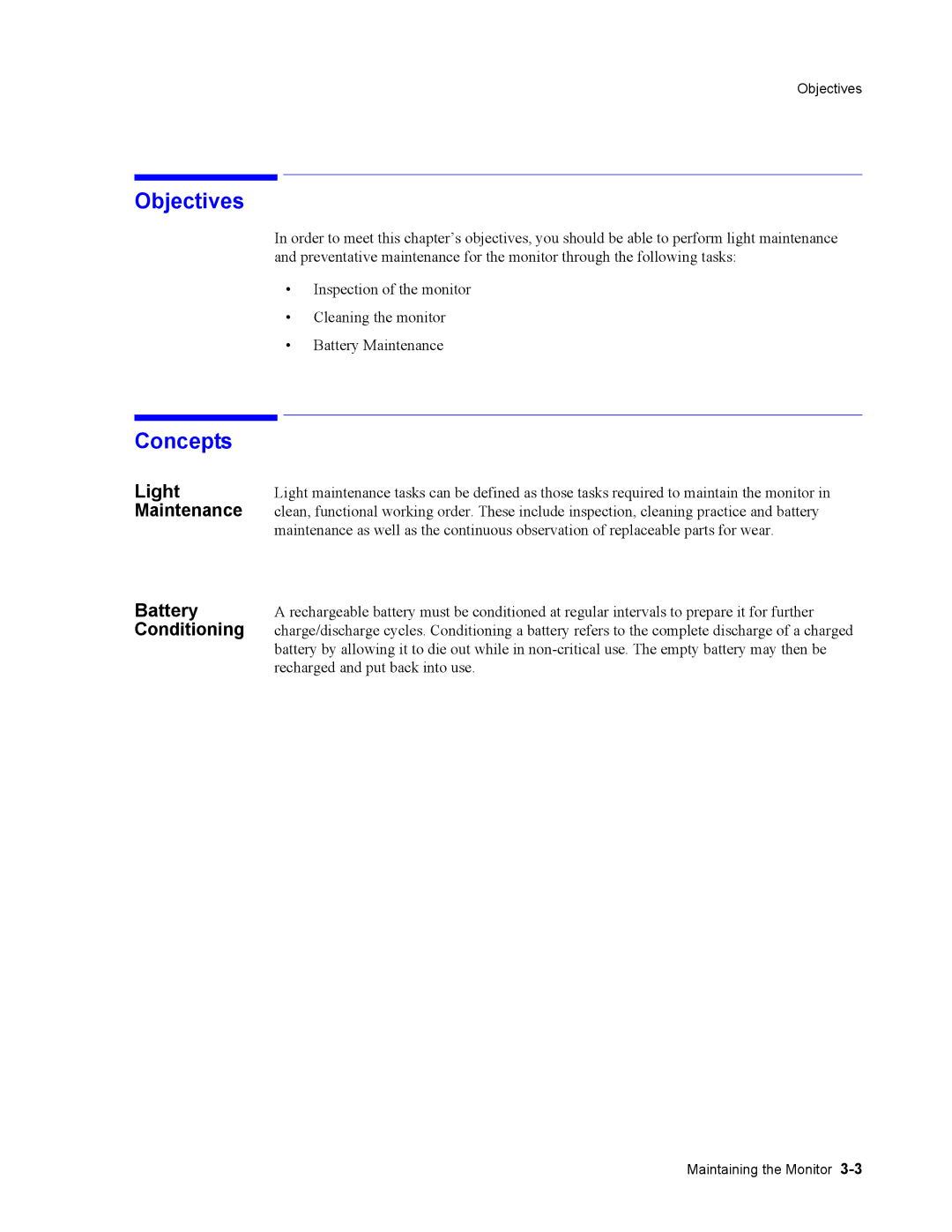 Philips 862474, 862478 manual Objectives, Concepts, Light, Battery 