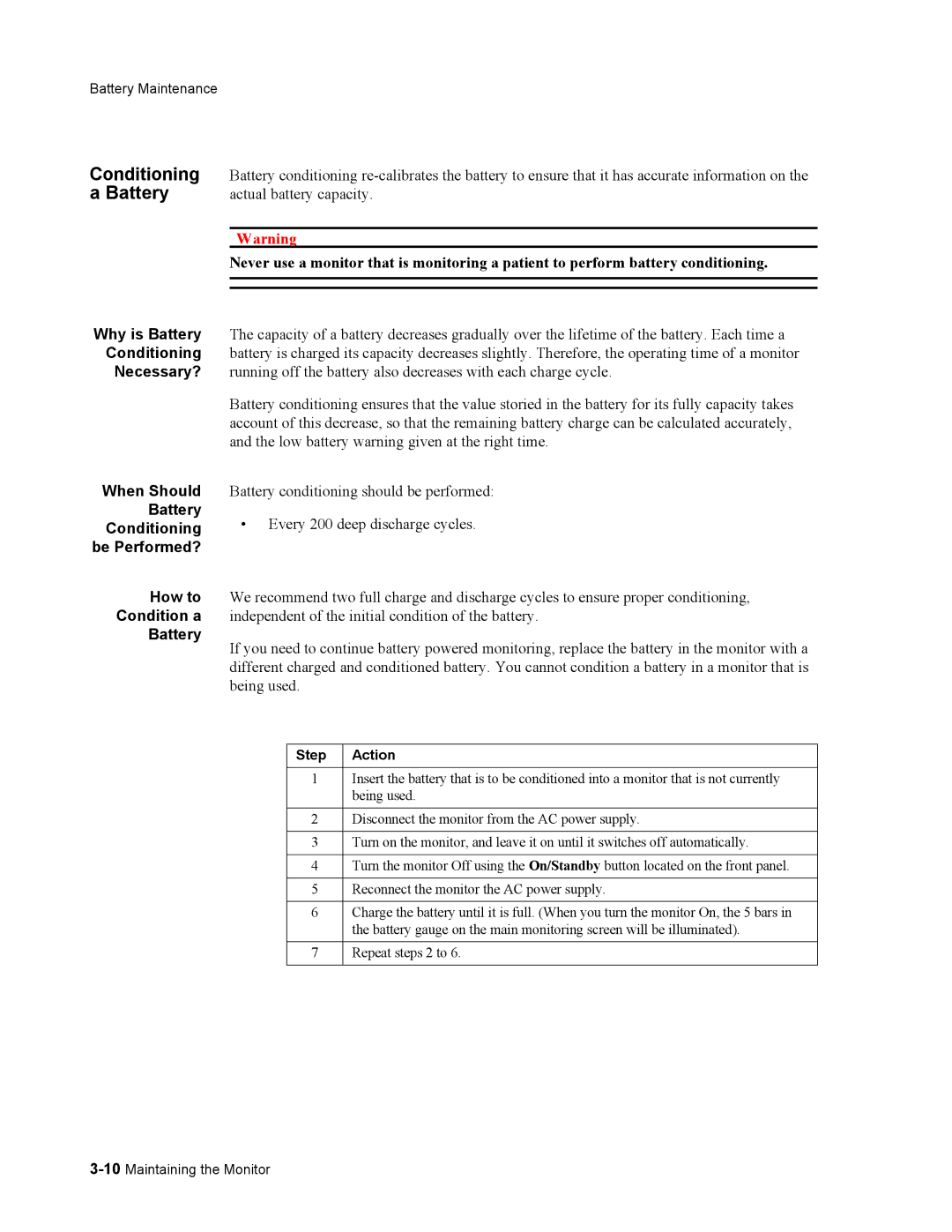 Philips 862478, 862474 manual Why is Battery, Conditioning, Necessary?, When Should, Be Performed? How to, Condition a 