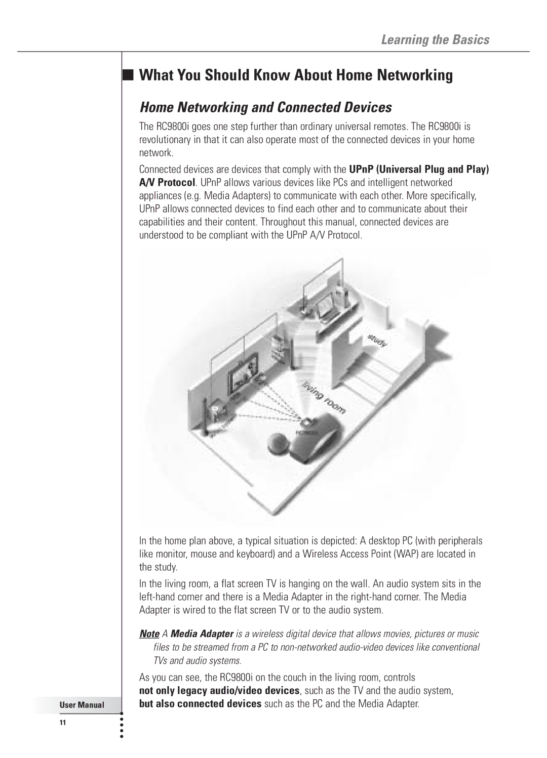 Philips 9800i user manual What You Should Know About Home Networking, Home Networking and Connected Devices 