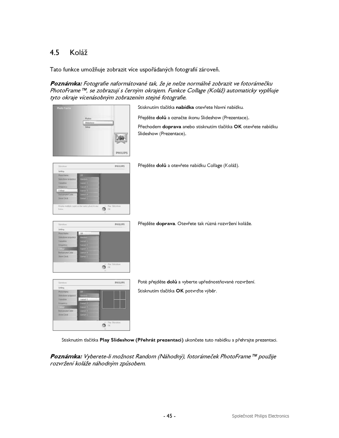 Philips 9FF2M4, 9FF2CMI, 9FF2CME, 9FF2CWO user manual Koláž 