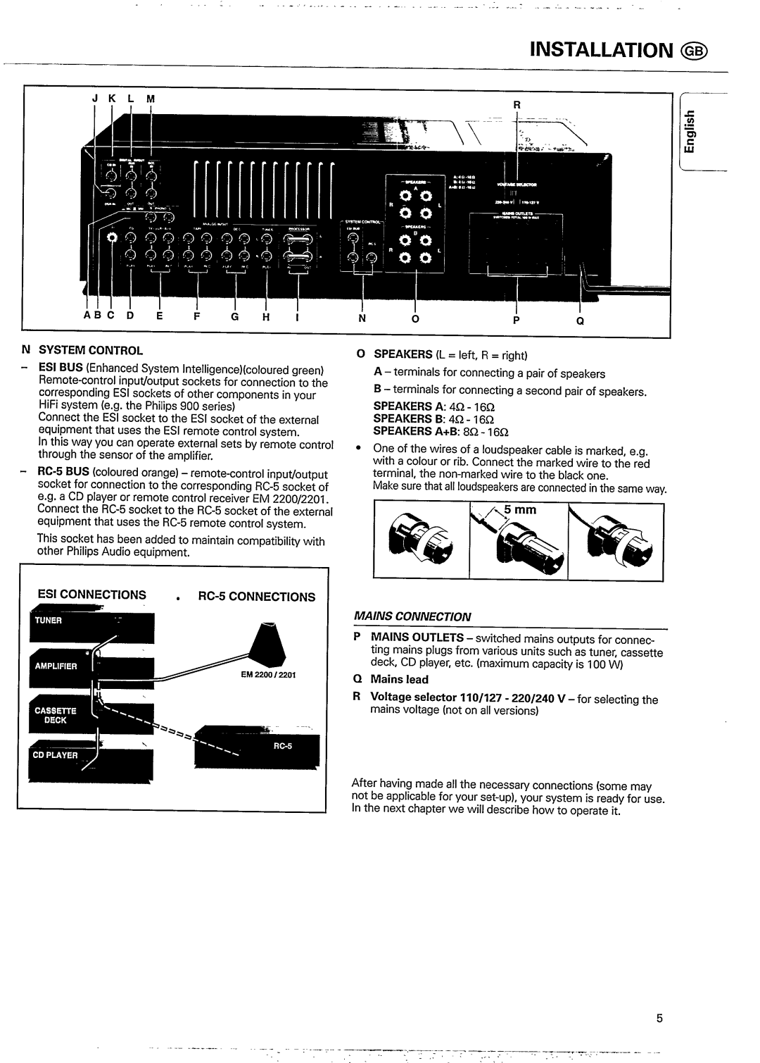 Philips A961 manual 