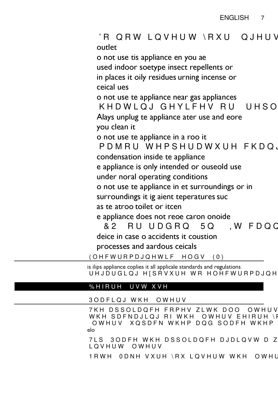 Philips AC4074, AC4072 user manual Electromagnetic fields EMF, Before first use, Placing the filters 