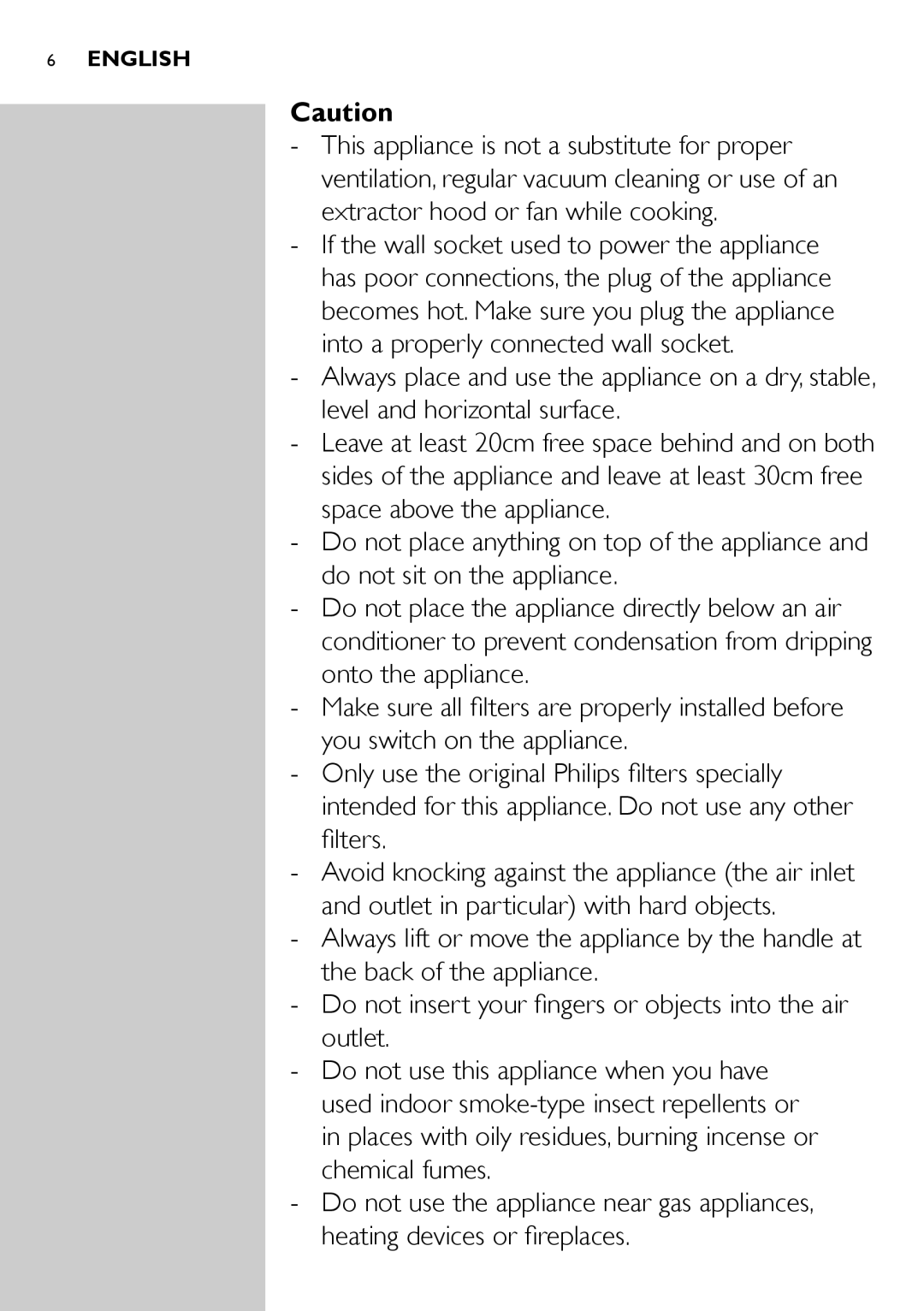 Philips AC4076 user manual English 