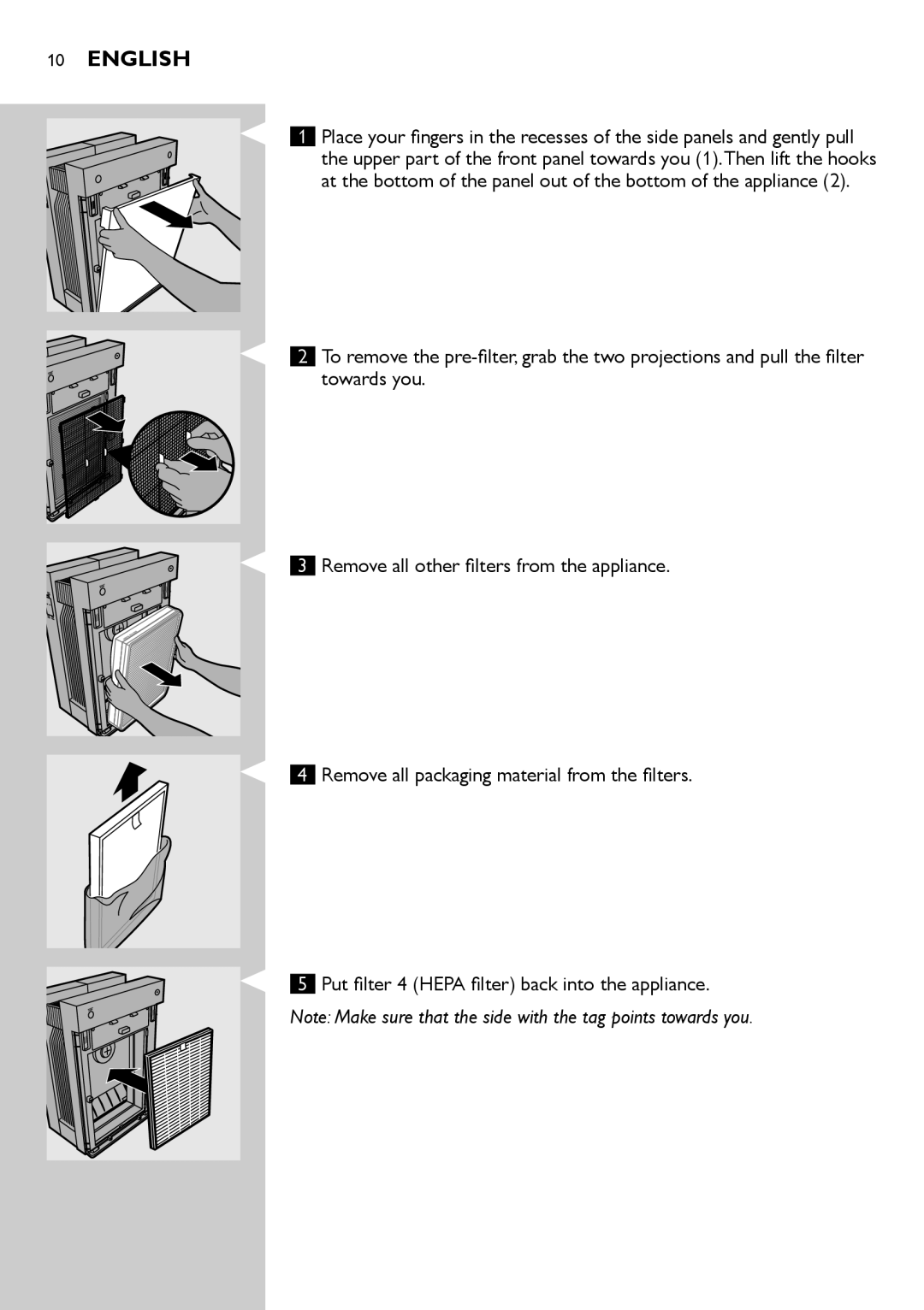 Philips AC4083 manual English 