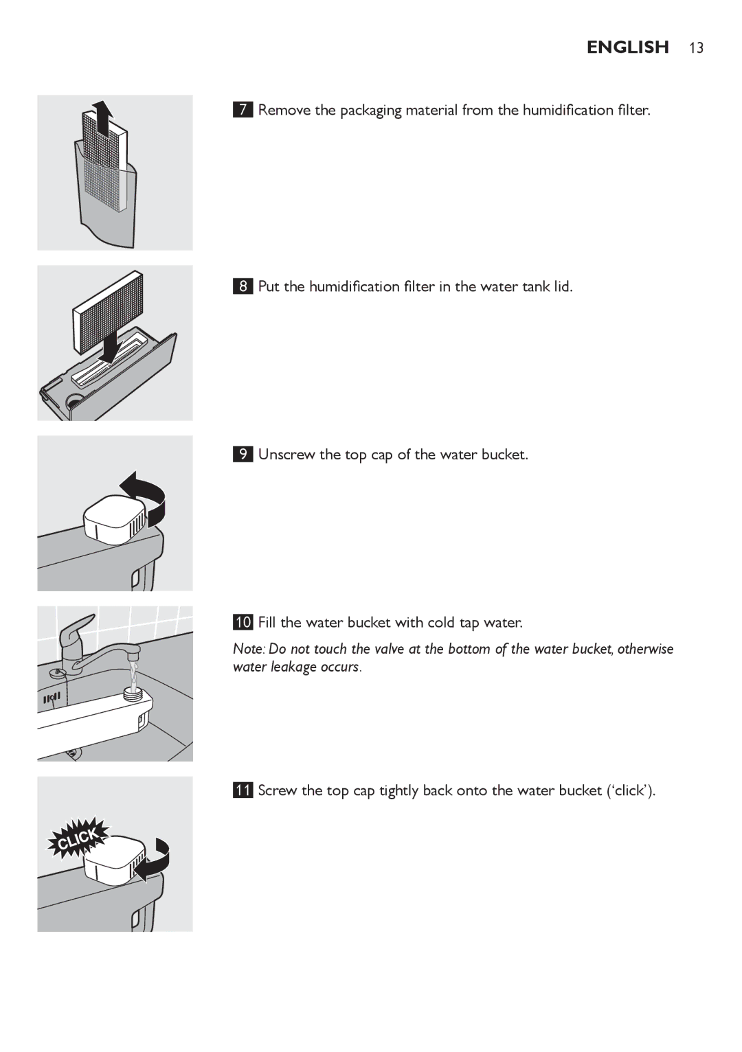 Philips AC4083 manual English 