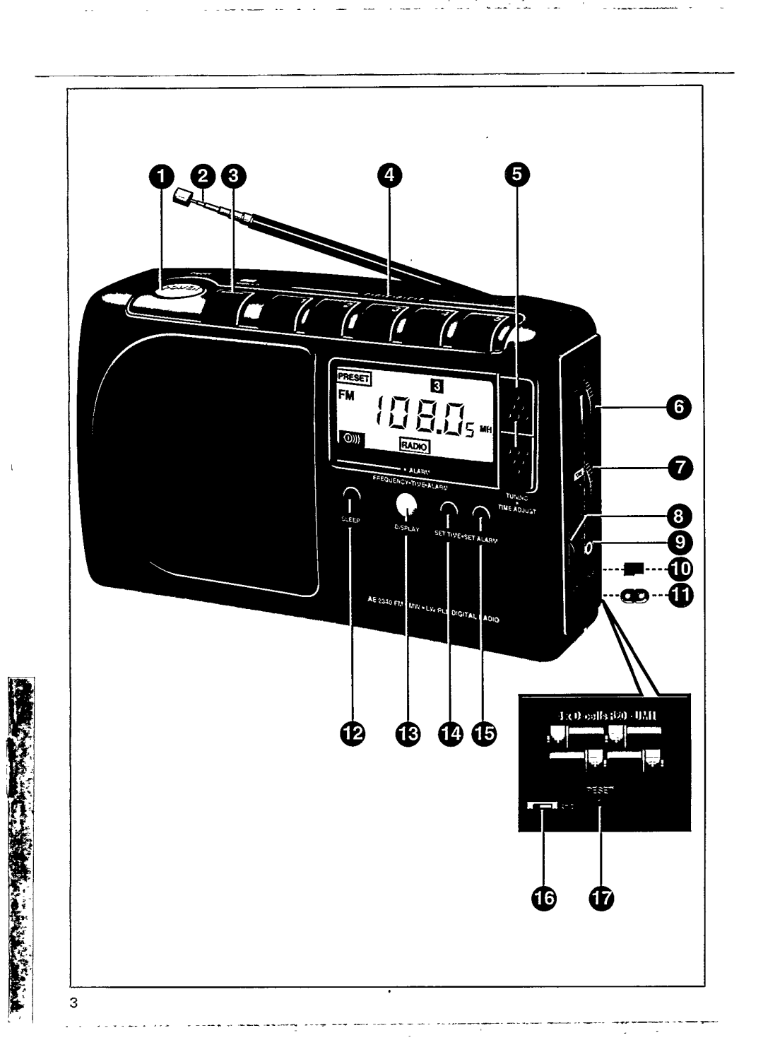 Philips AE 2340 manual 