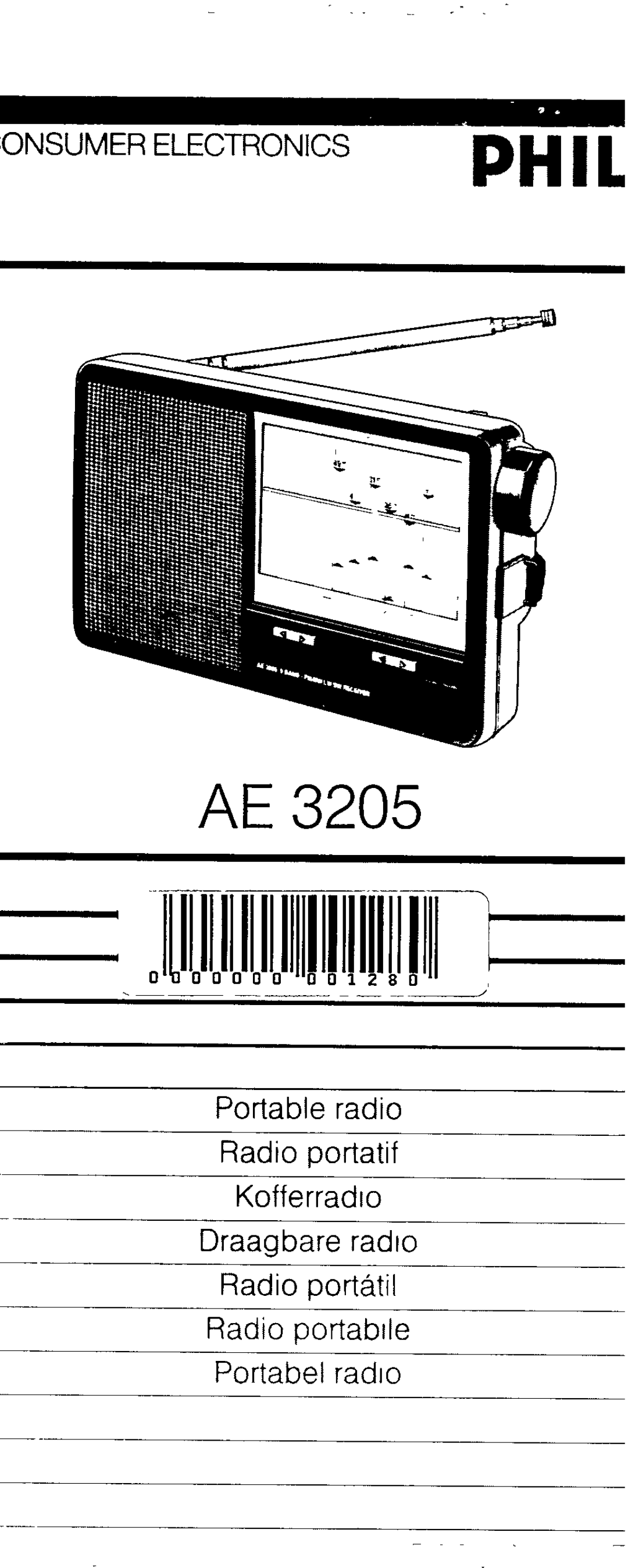 Philips AE 3205 manual 