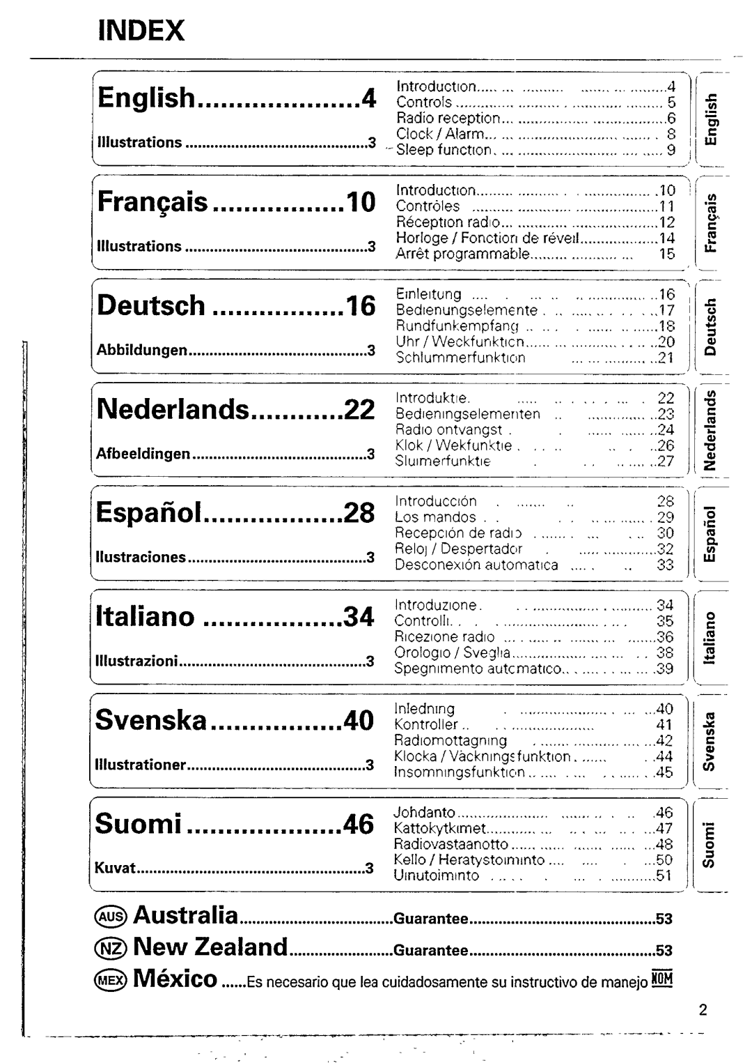 Philips AE 3625 manual 