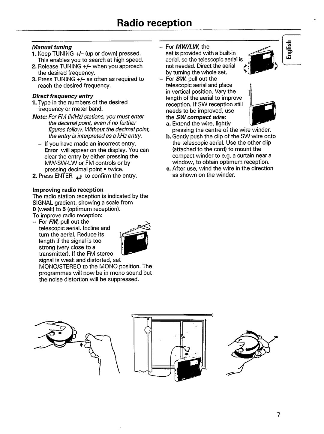 Philips AE 3750 manual 