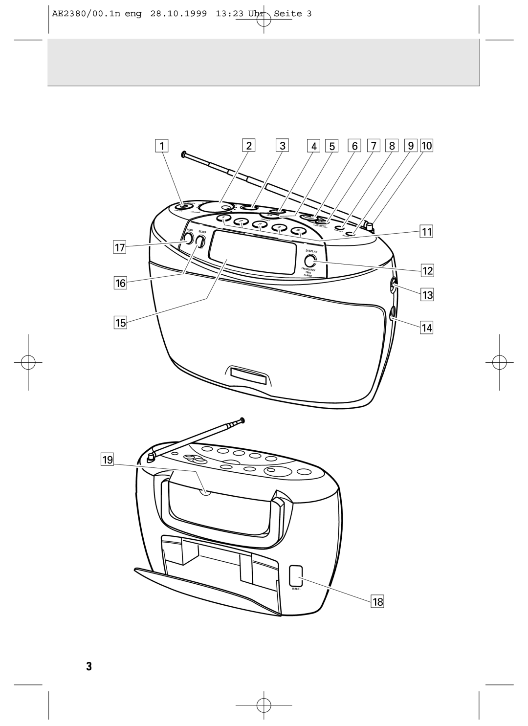 Philips AE2380 manual 6 7 8 