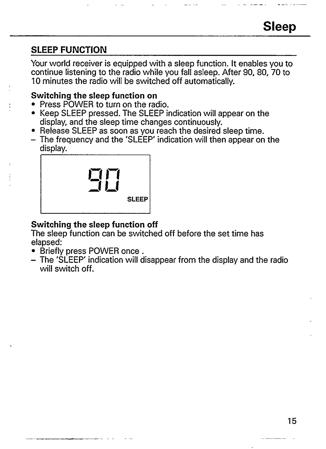 Philips AE3650/03 manual 