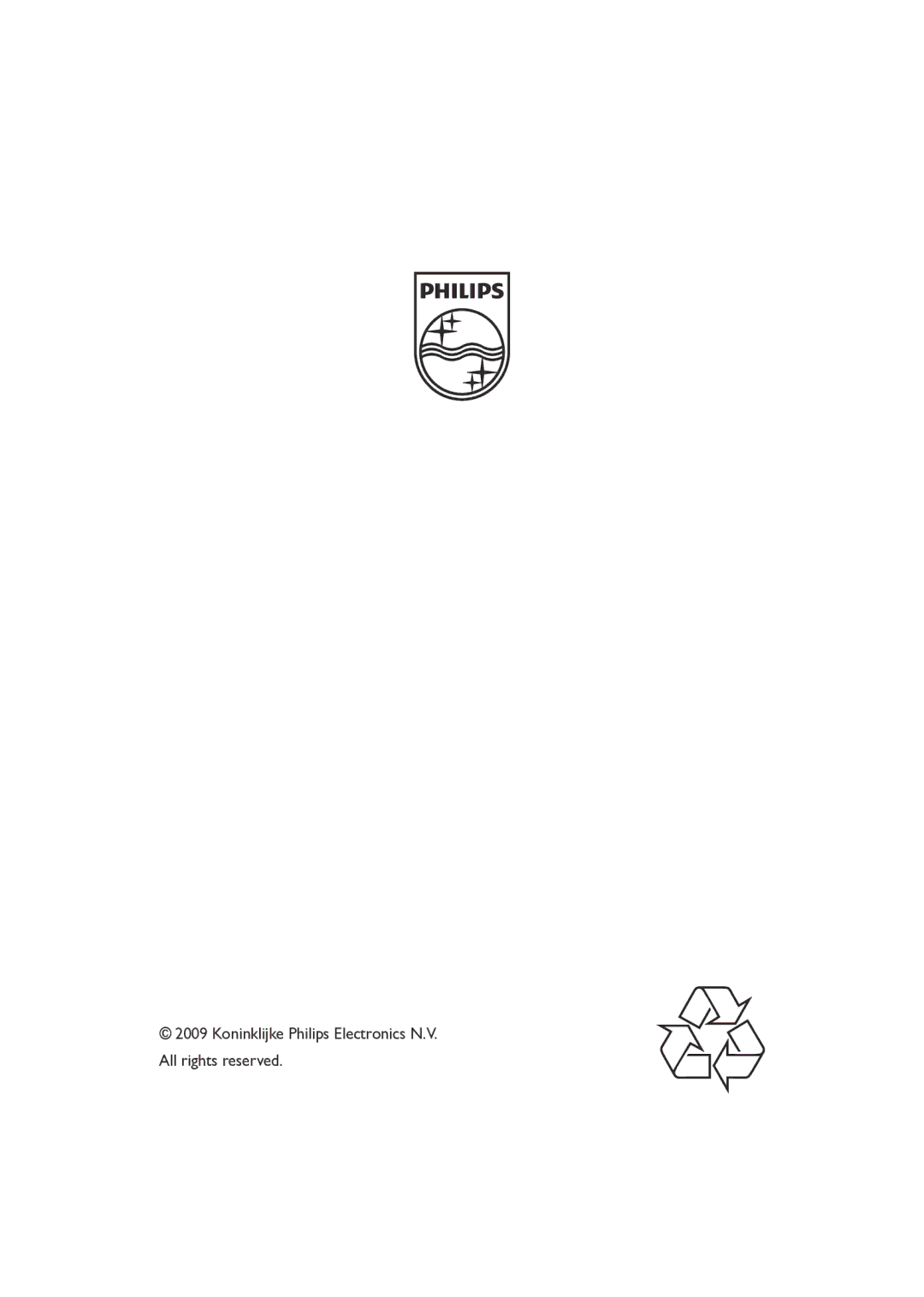 Philips AE5200/05 user manual Koninklijke Philips Electronics N.V. All rights reserved 