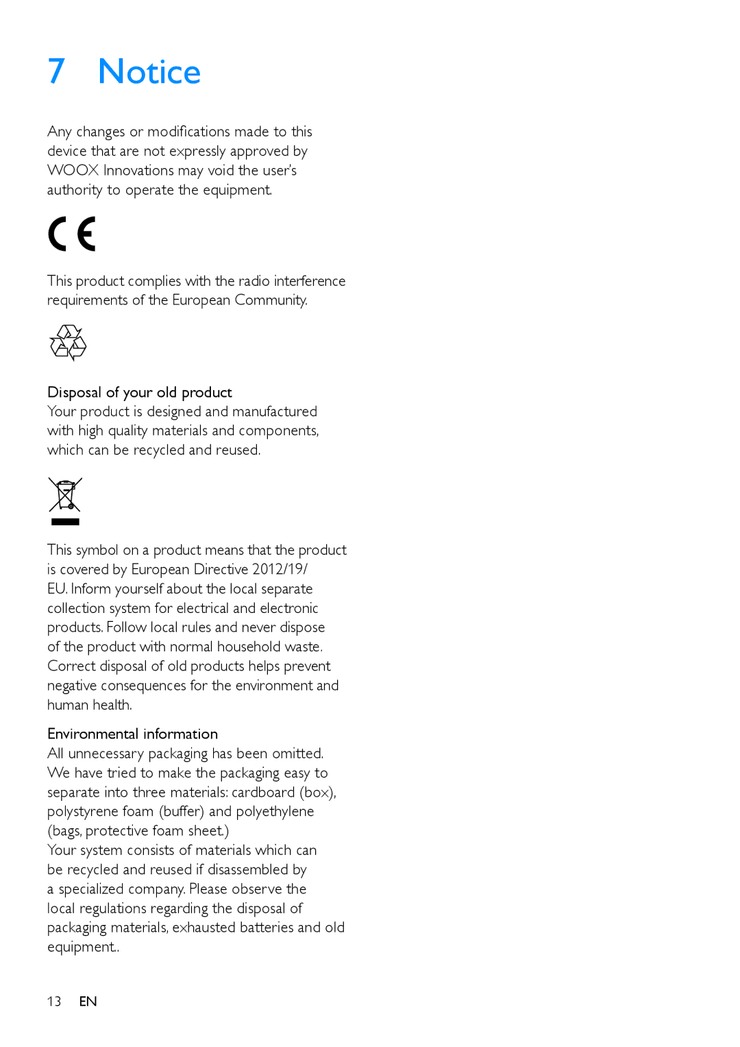 Philips AE5250 user manual Disposal of your old product 