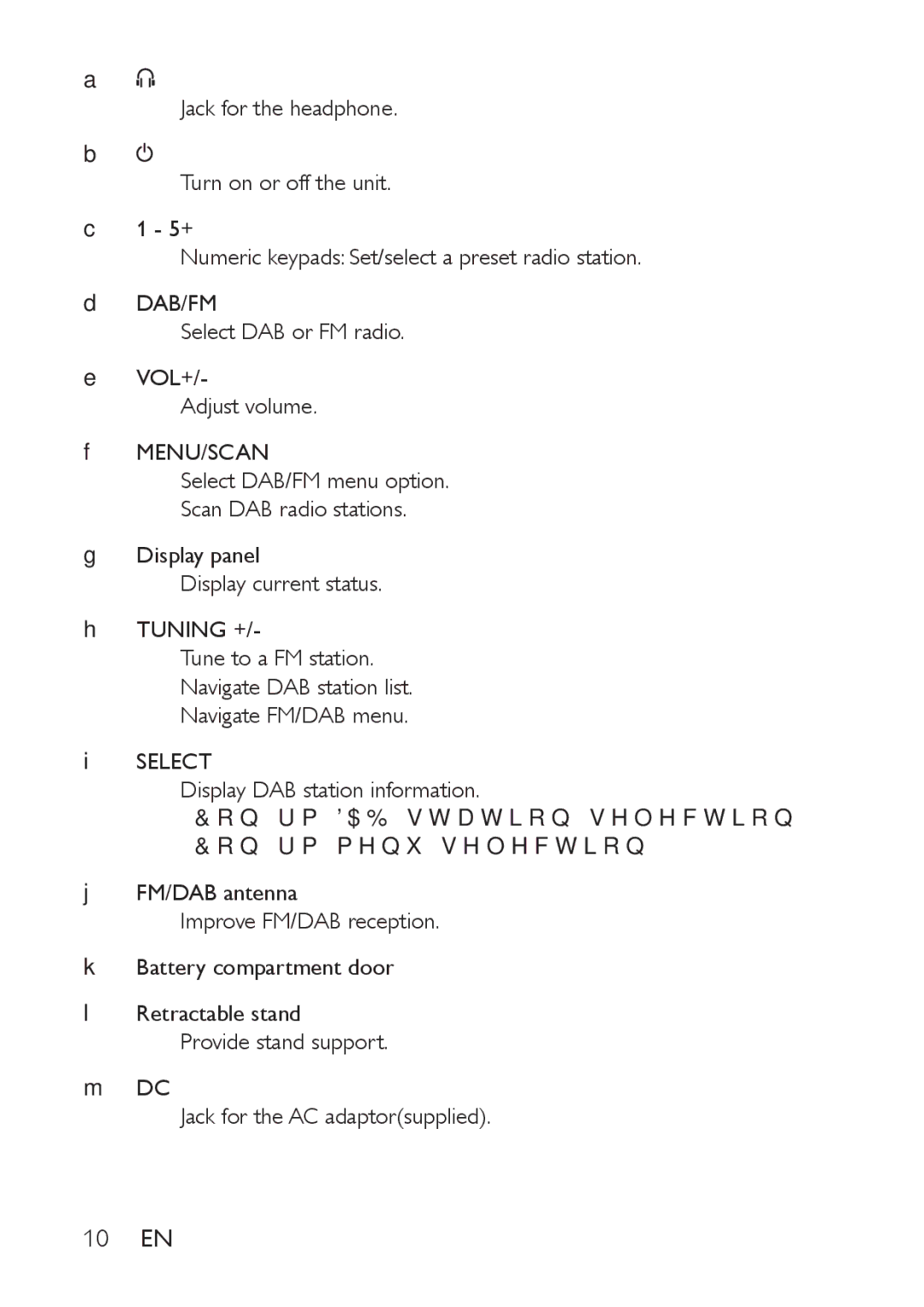 Philips AE9011 user manual 10 EN 