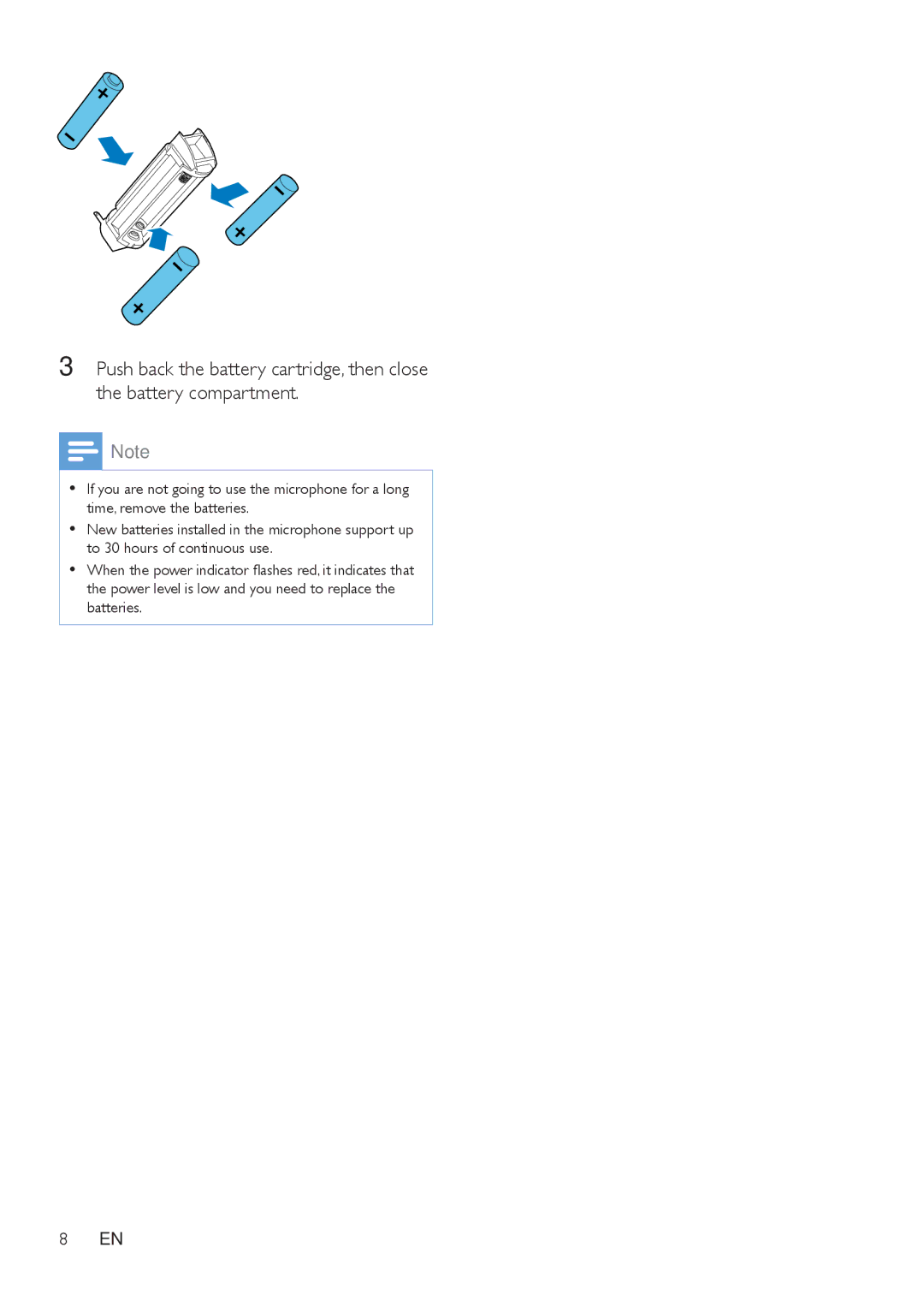 Philips AEA7100 user manual 