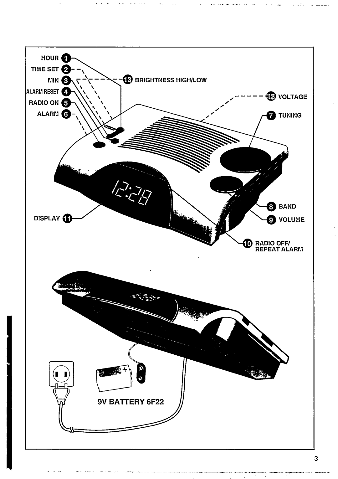 Philips AJ 3015/04 manual 