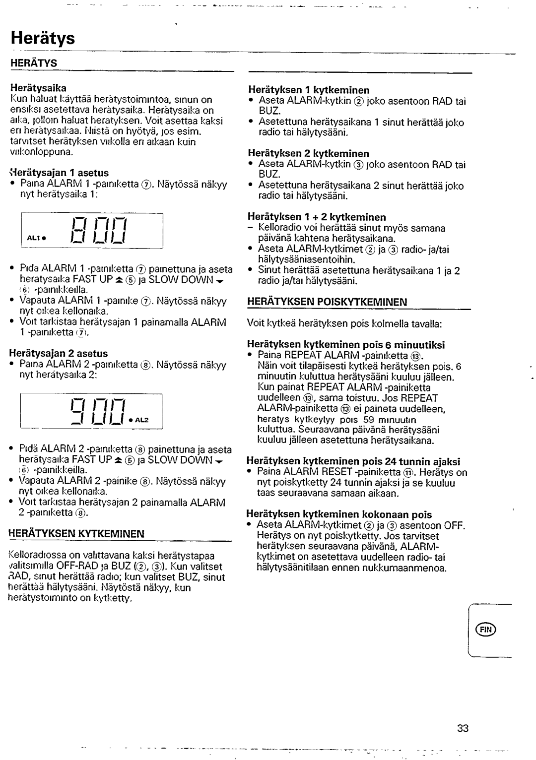 Philips AJ 3250/04 manual 